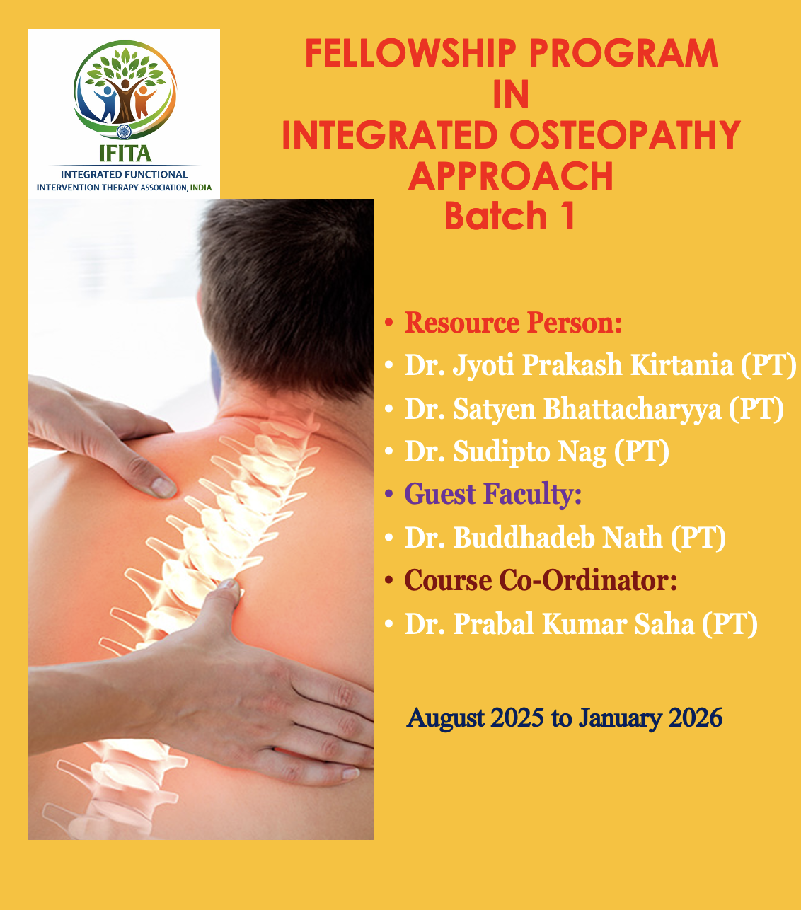 Fellowship In Osteopathy (Batch 1)